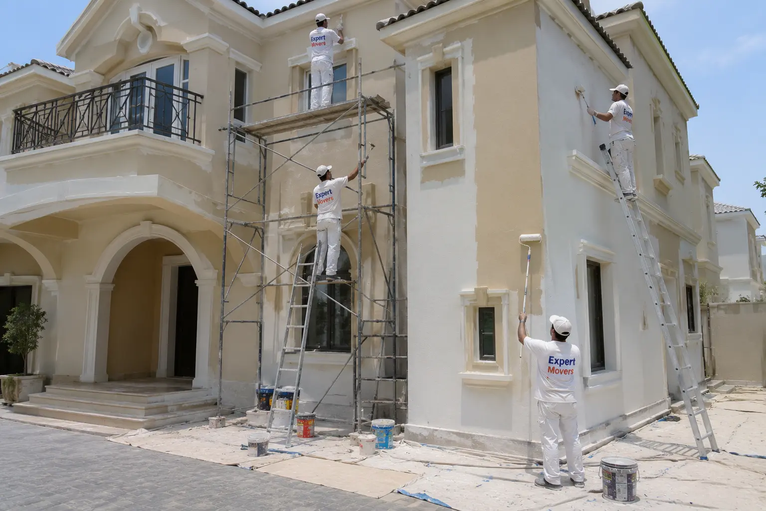 Villa painting service Dubai